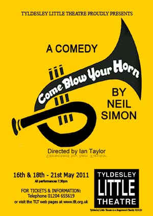 Come Blow your horn playbill